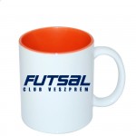 Bögre színes belsővel