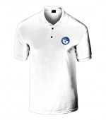 Fehér galléros férfi póló