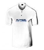 Fehér galléros férfi póló