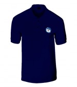 Navy kék galléros férfi póló