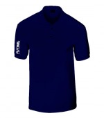 Navy kék galléros férfi póló