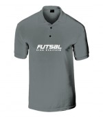 Szürke galléros férfi póló