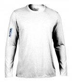 Fehér hosszú ujjú férfi póló