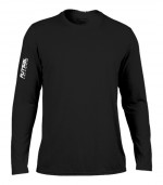Fekete hosszú ujjú férfi póló