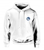 Fehér kapucnis gyerek pulóver