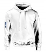 Fehér kapucnis gyerek pulóver