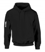 Fekete kapucnis gyerek pulóver