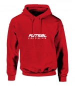 Piros kapucnis gyerek pulóver