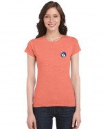 Heather narancs (mákos szürke beütéssel) női póló