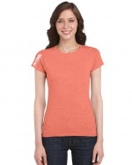 Heather narancs (mákos szürke beütéssel) női póló