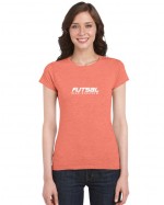 Heather narancs (mákos szürke beütéssel) női póló