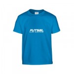 Zafír kék unisex póló